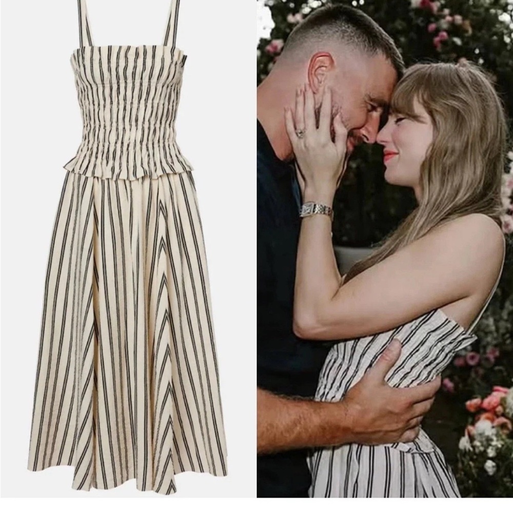POLO Ralph Lauren silk blend dress, Taylor Swift Engagement Dress, size XS